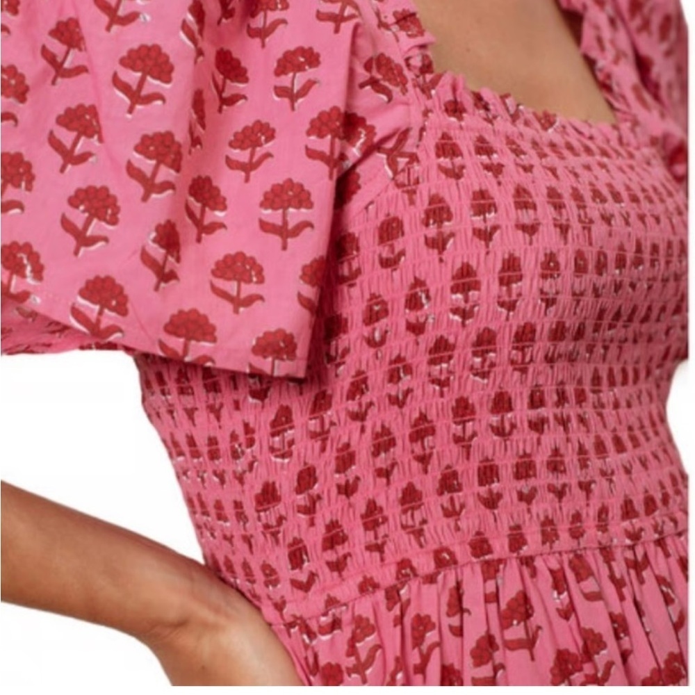 NWT Ophelia & Indigo x Erica Davies Pink Mae Top Size XXXL - Picture 10 of 10